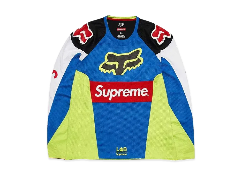 Supreme / Fox Racing® Moto Jersey Top "Yellow"