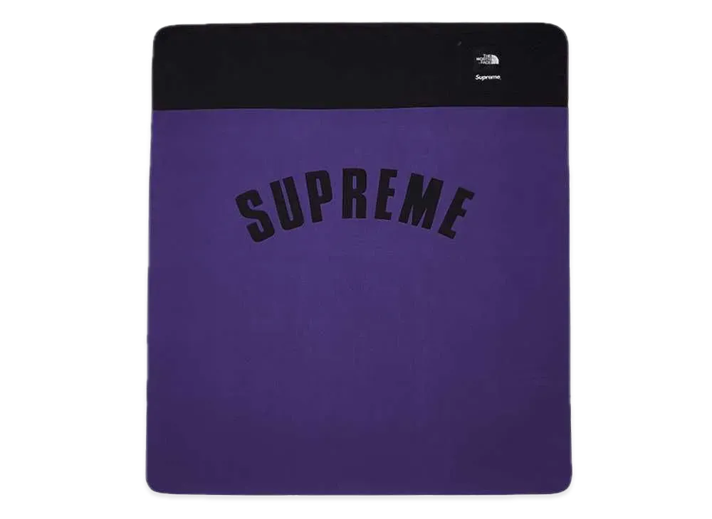 Supreme x The North Face Arc Logo Denali Fleece Blanket "Purple"