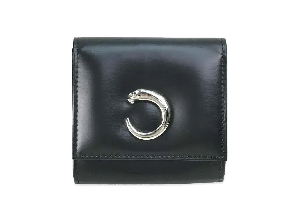 Cartier Panthere Coin Case "Black/Silver"