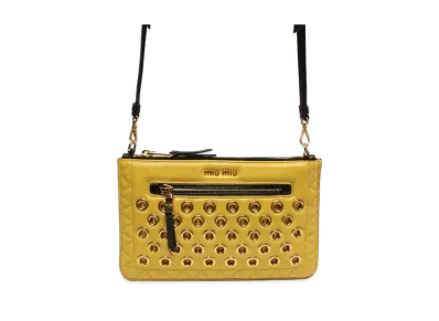 Miu Miu 2way Wallet Bag "Yellow"