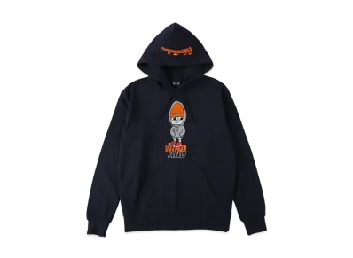 WIND AND SEA x PARAPPA THE RAPPER (WIND AND PARAPPA) HOODIE "Navy"