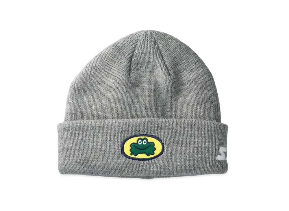 WIND AND SEA x PARAPPA THE RAPPER x STARTER (FROG) BEANIE "Gray"