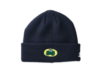 WIND AND SEA x PARAPPA THE RAPPER x STARTER (FROG) BEANIE "Navy"