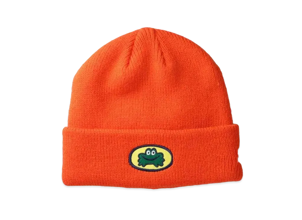 WIND AND SEA x PARAPPA THE RAPPER x STARTER (FROG) BEANIE "Orange"