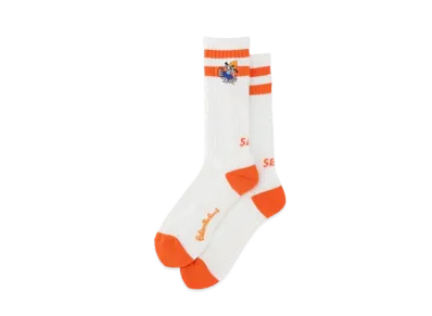 WIND AND SEA x PARAPPA THE RAPPER CHICSTOCKS SOX "Orange"