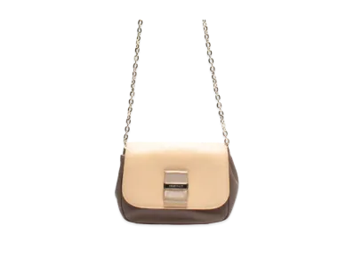 Chloe See By Chloe Mini Chain Shoulder Bag "Beige"