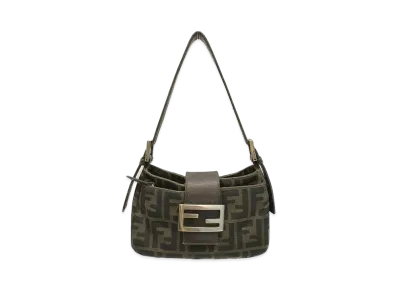 Fendi Zucca One Shoulder Bag "Brown"