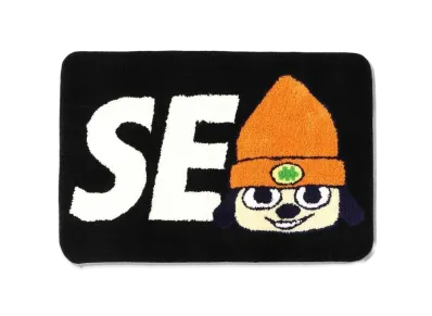 WIND AND SEA x PARAPPA THE RAPPER RAG MAT "Black"