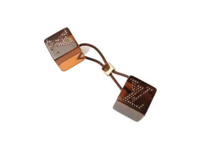 Louis Vuitton Hair Cube "Brown"