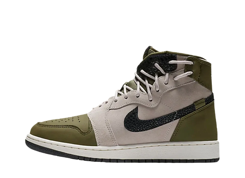 Nike Women's Air Jordan 1 High Rebel XX "Olive Canvas/Moon Particle"