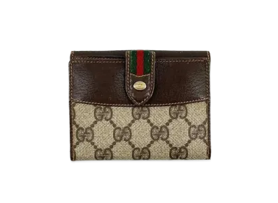GUCCI Sherry Line Wallet "Beige"