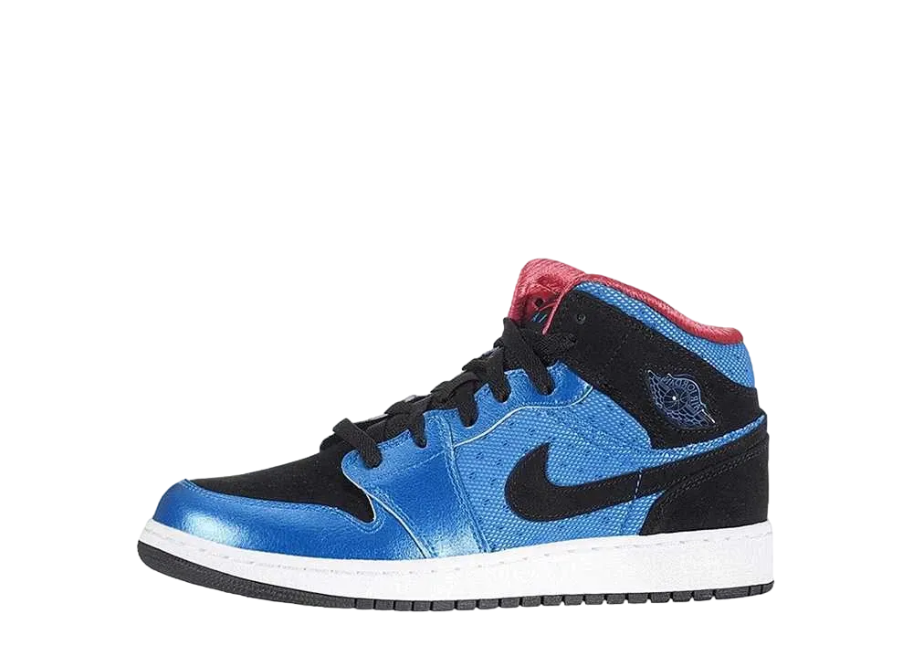 Nike GS Air Jordan 1 Phat Mid "Neptune Blue"
