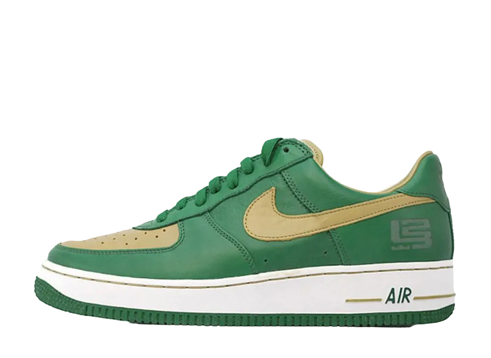 LeBron James × Nike Air Force 1 Low "Foliage/Jersey Gold"