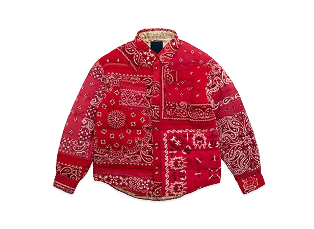 VISVIM KERCHIEF DOWN JKT "Red"
