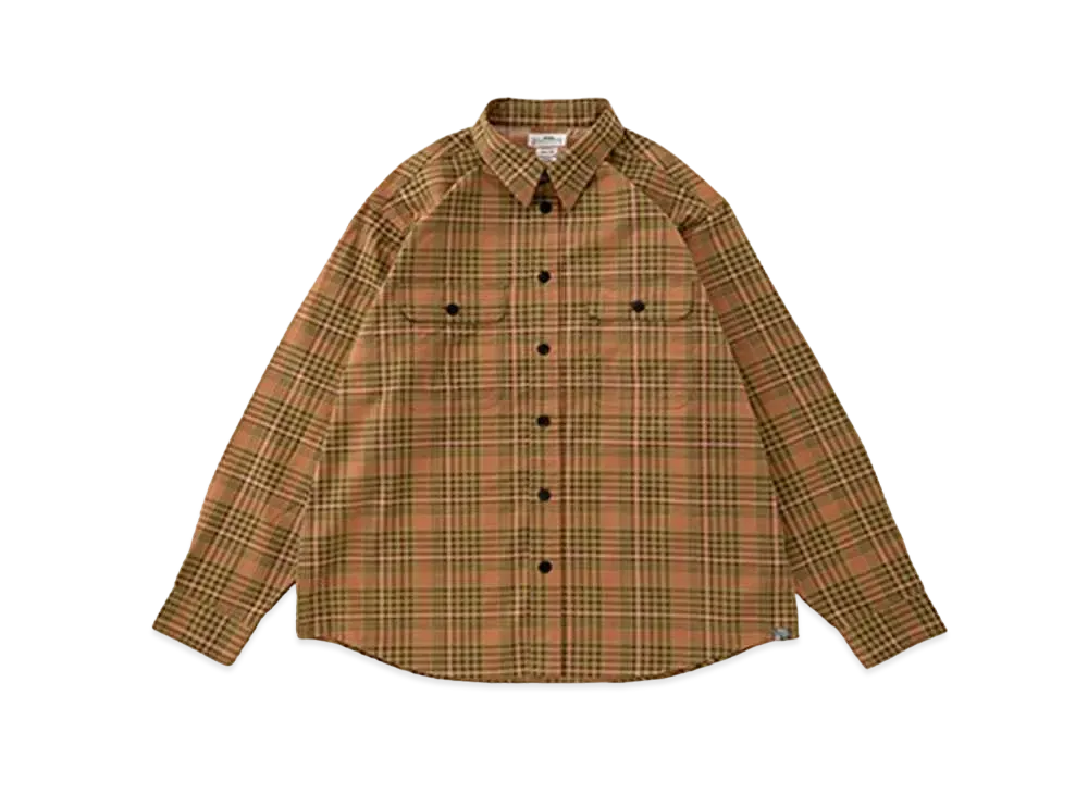 VISVIM HANDYMAN L/S PT.CHECK (GIZA) "Green"