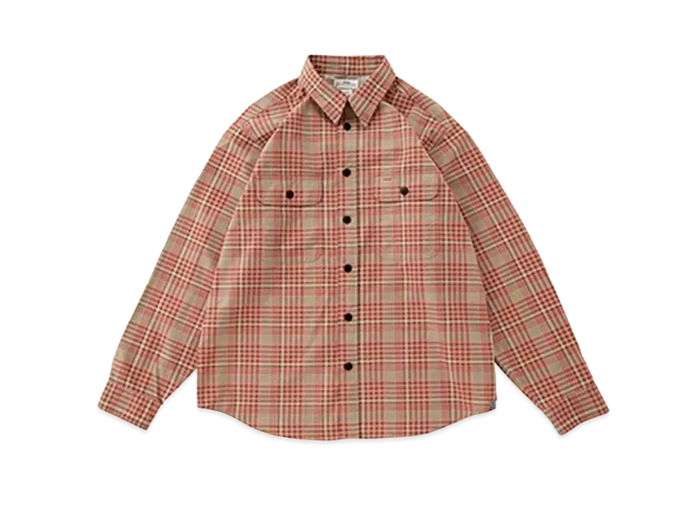 VISVIM HANDYMAN L/S PT.CHECK (GIZA) "Pink"