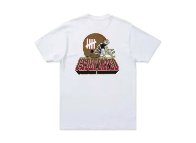 UNDEFEATED PIGSKIN S/S TEE - 80274 "White"