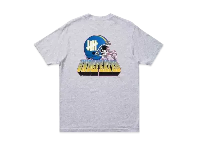 UNDEFEATED PIGSKIN S/S TEE - 80274 "Gray"