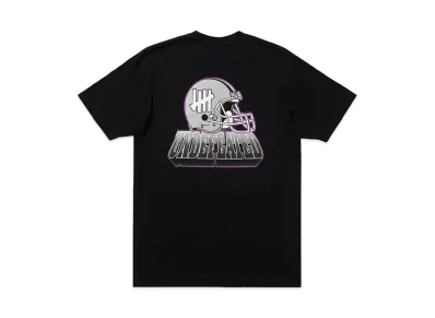 UNDEFEATED PIGSKIN S/S TEE - 80274 "Black"