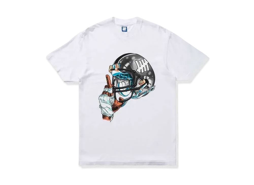 UNDEFEATED HELMET S/S TEE - 80280 "White"