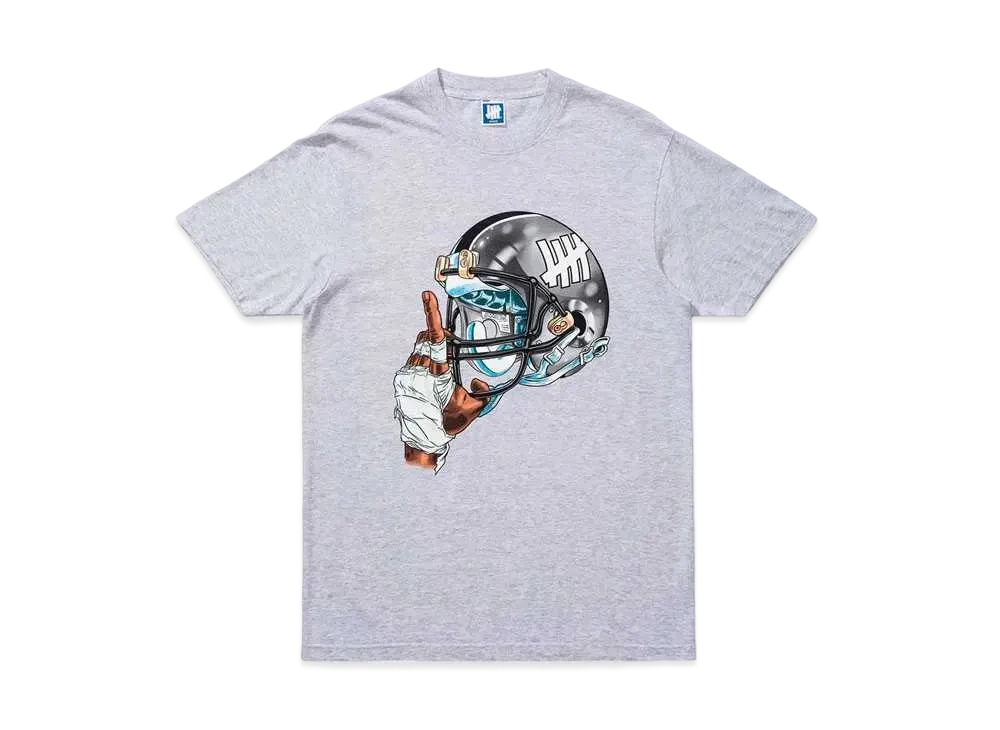 UNDEFEATED HELMET S/S TEE - 80280 "Gray"