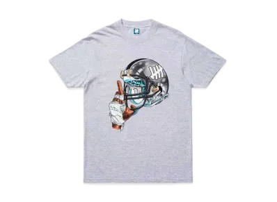 UNDEFEATED HELMET S/S TEE - 80280 "Gray"