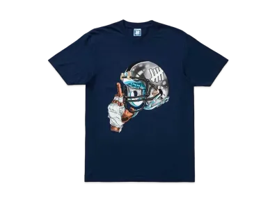 UNDEFEATED HELMET S/S TEE - 80280 "Navy"