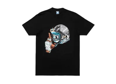 UNDEFEATED HELMET S/S TEE - 80280 "Black"