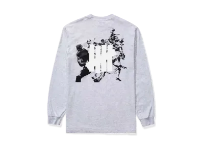 UNDEFEATED WHERE WERE U? L/S TEE - 80285 "Gray"