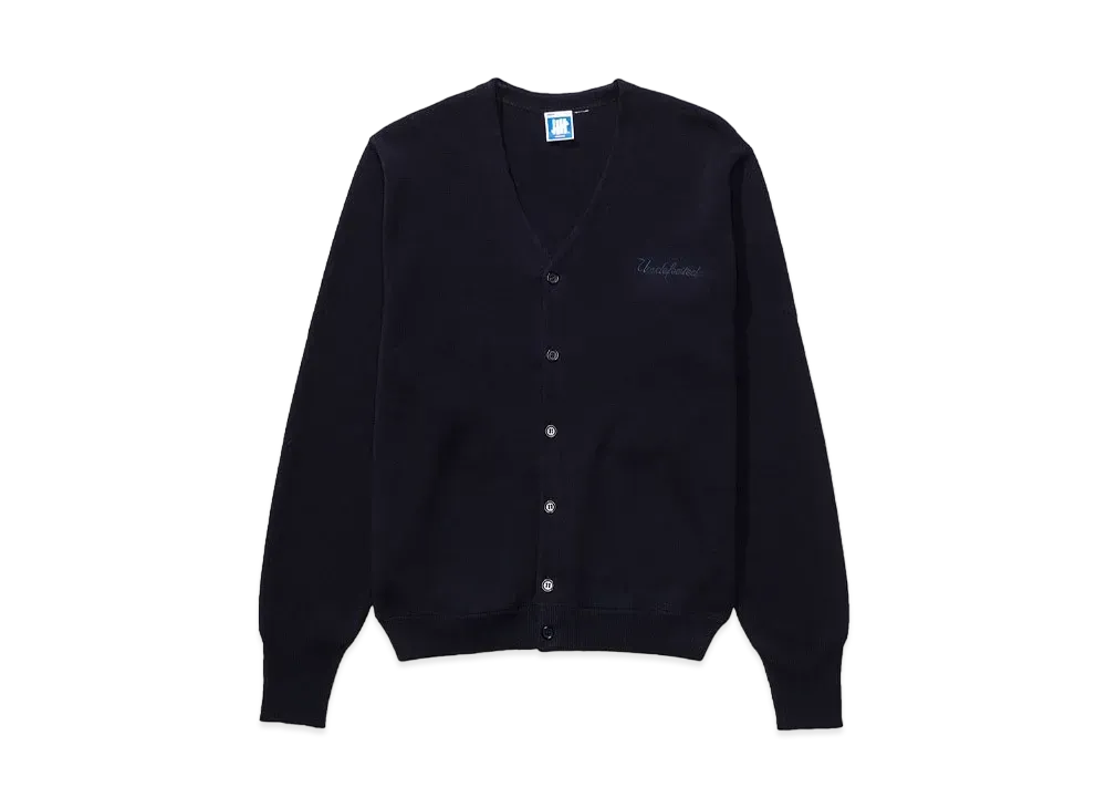UNDEFEATED L/S CARDIGAN - 10084 "Navy"