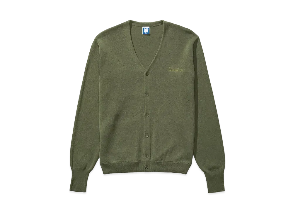 UNDEFEATED L/S CARDIGAN - 10084 "Olive"