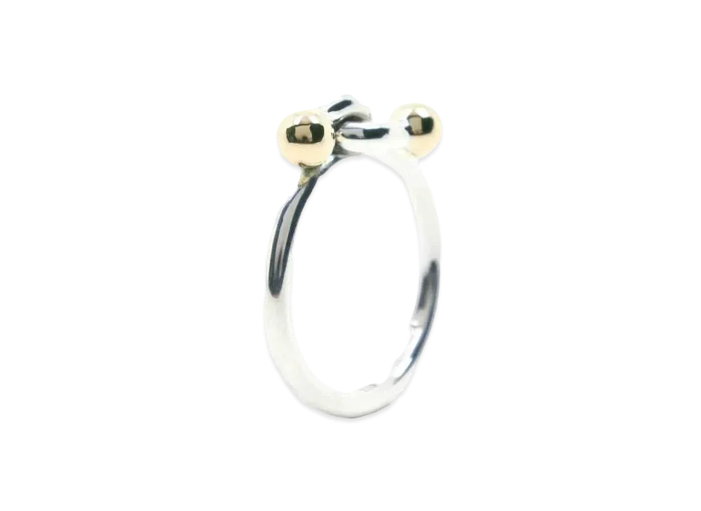 ティファニー フック アンド アイ リング "シルバー" 51080320