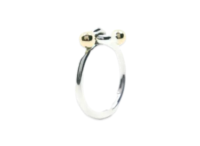 Tiffany & Co HOOK & EYE RING "Silver"