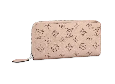 Louis Vuitton Zippy Wallet Mahina Leather "Magnolia"