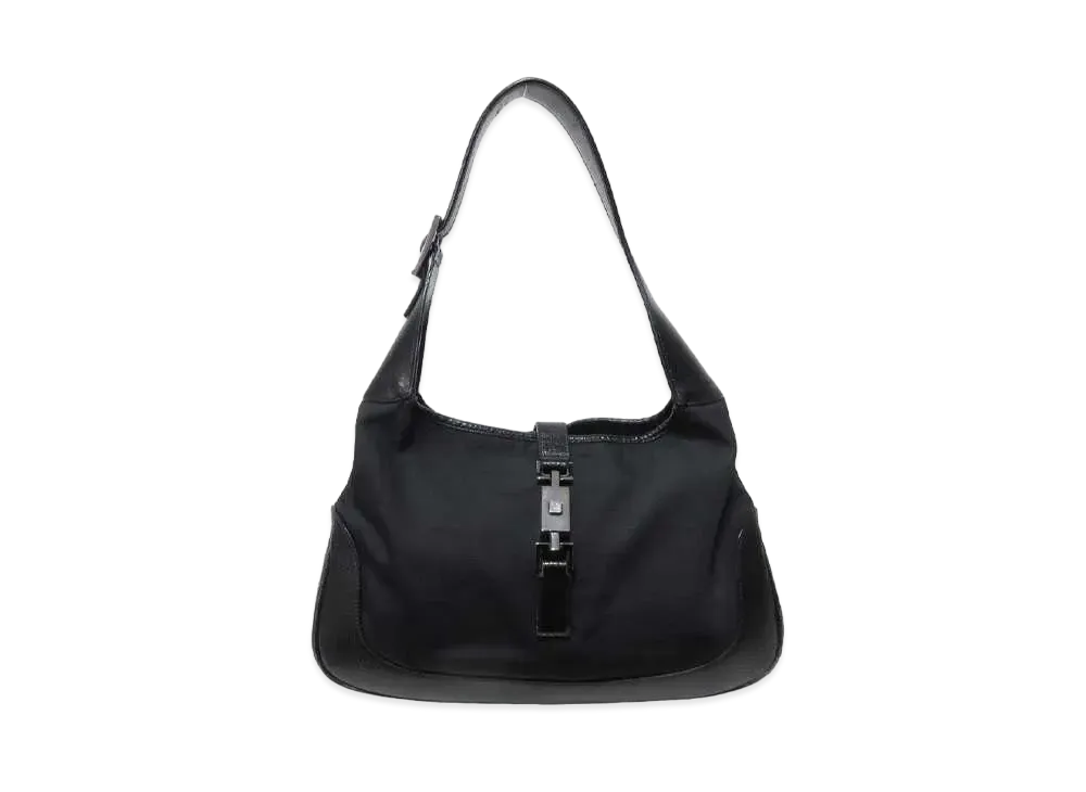 GUCCI Jackie Shoulder Bag "Black" 