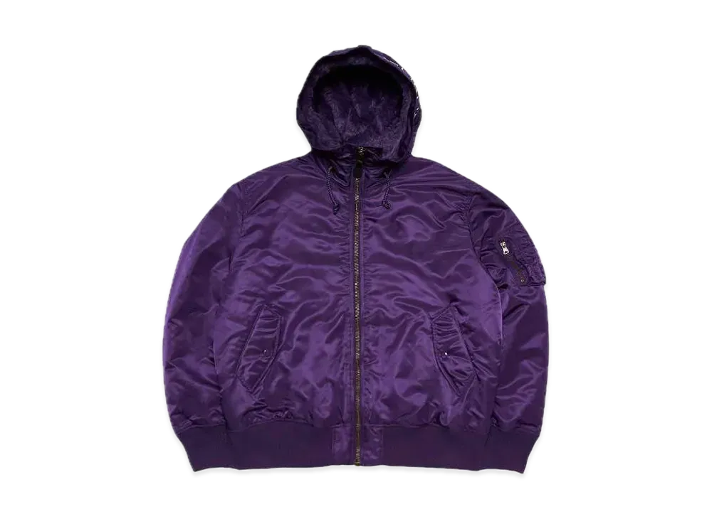 supreme Hooded MA-1 ブラック Lサイズ Supreme (シュプリーム) Hooded