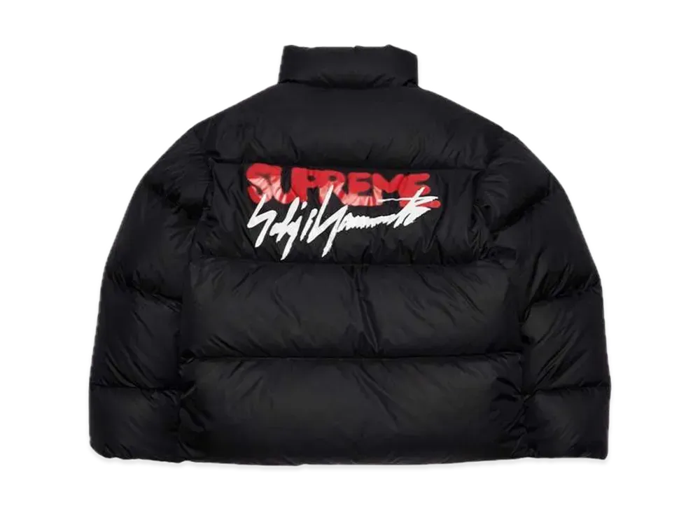 シュプリーム ヨウジヤマモトダウン ジャケット "ブラック"