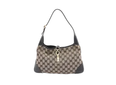 GUCCI Kandinsky GG Canvas Shoulder Bag "Black"