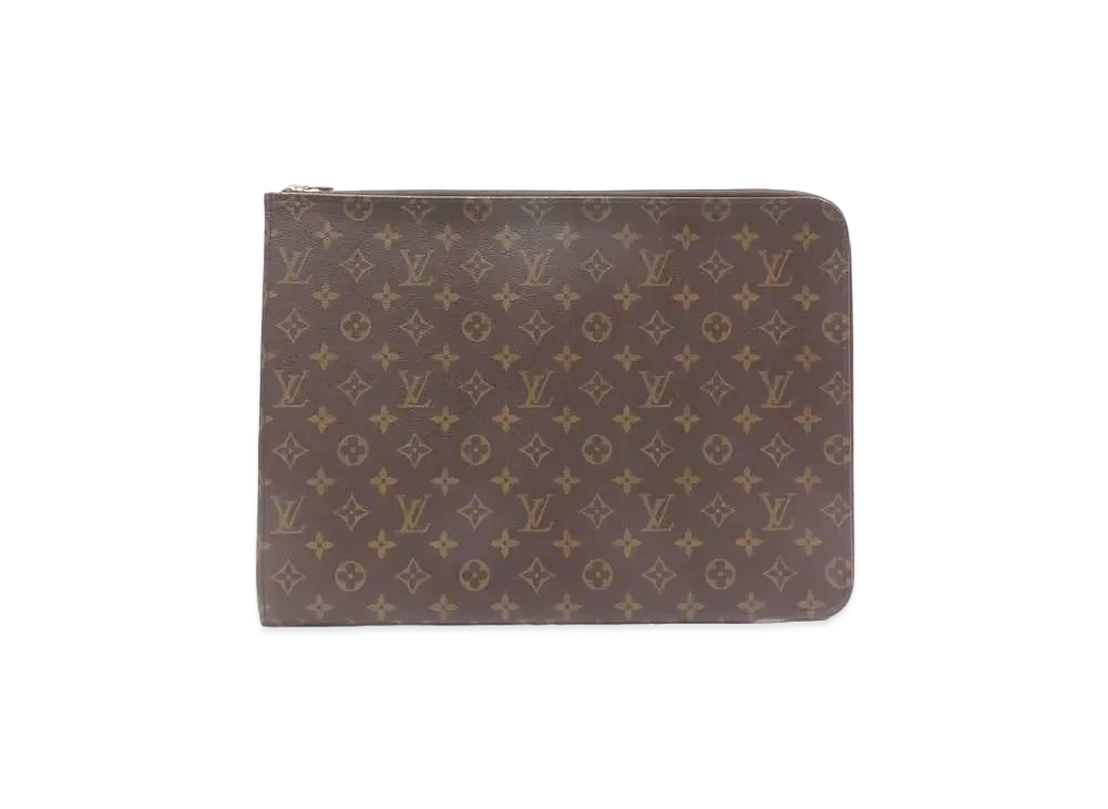 Louis Vuitton Monogram Poche Documents Clutch Bag