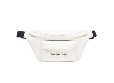 BALENCIAGA Everyday Belt Bag "White"