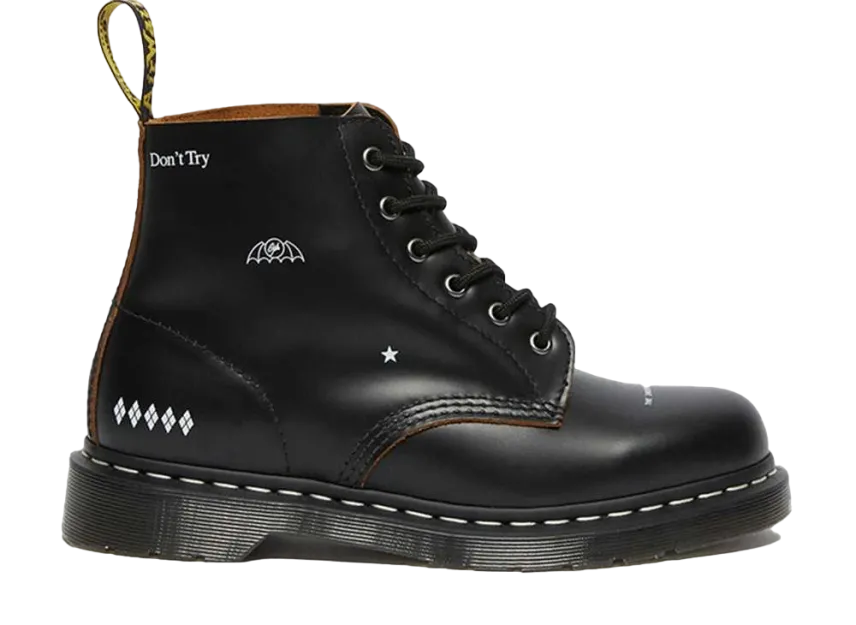 グッドフッド × ドクターマーチン 101 UB グッドフッド 6ホール ブーツ "ブラック"