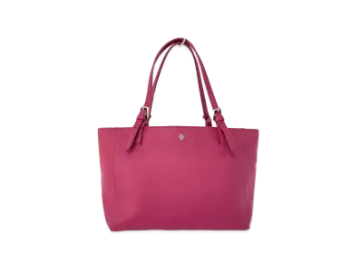 TORY BURCH York Small Buckle Tote "Pink"