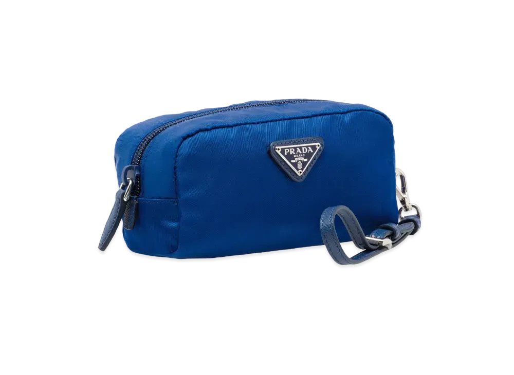 PRADA Cosme Pouch "Blue"