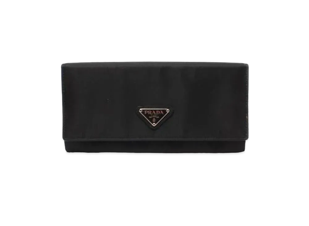 PRADA Long Wallet "Black"