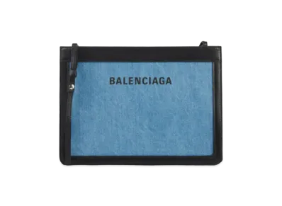 BALENCIAGA Denim Shoulder Bag