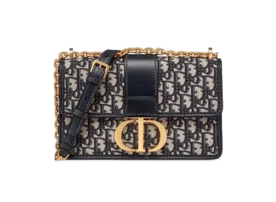 Dior 30 Montaigne Chain Bag "Navy"