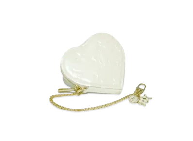 Louis Vuitton Coeur Coin Purse Monogram Vernis "Perle"