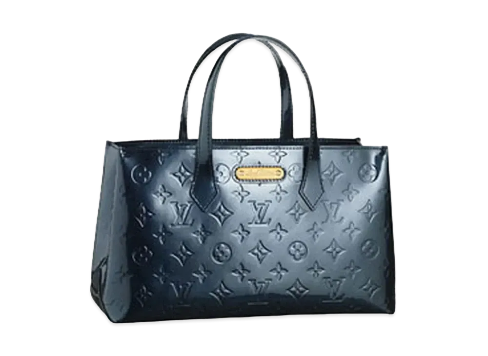 Louis Vuitton Vernis Wilshere PM "Blue Nui"