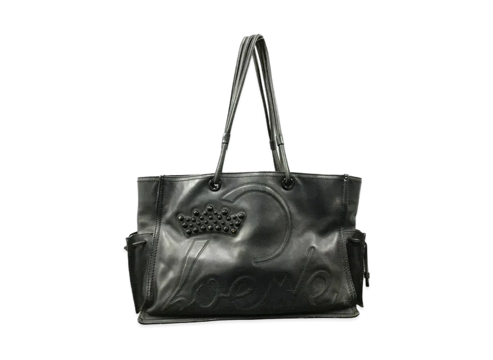LOEWE Crown Tote Bag "Black"