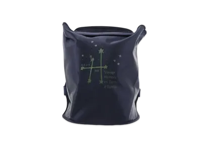 Hermes 2000s Voyage en Terre d'Etoiles Backpack "Navy"